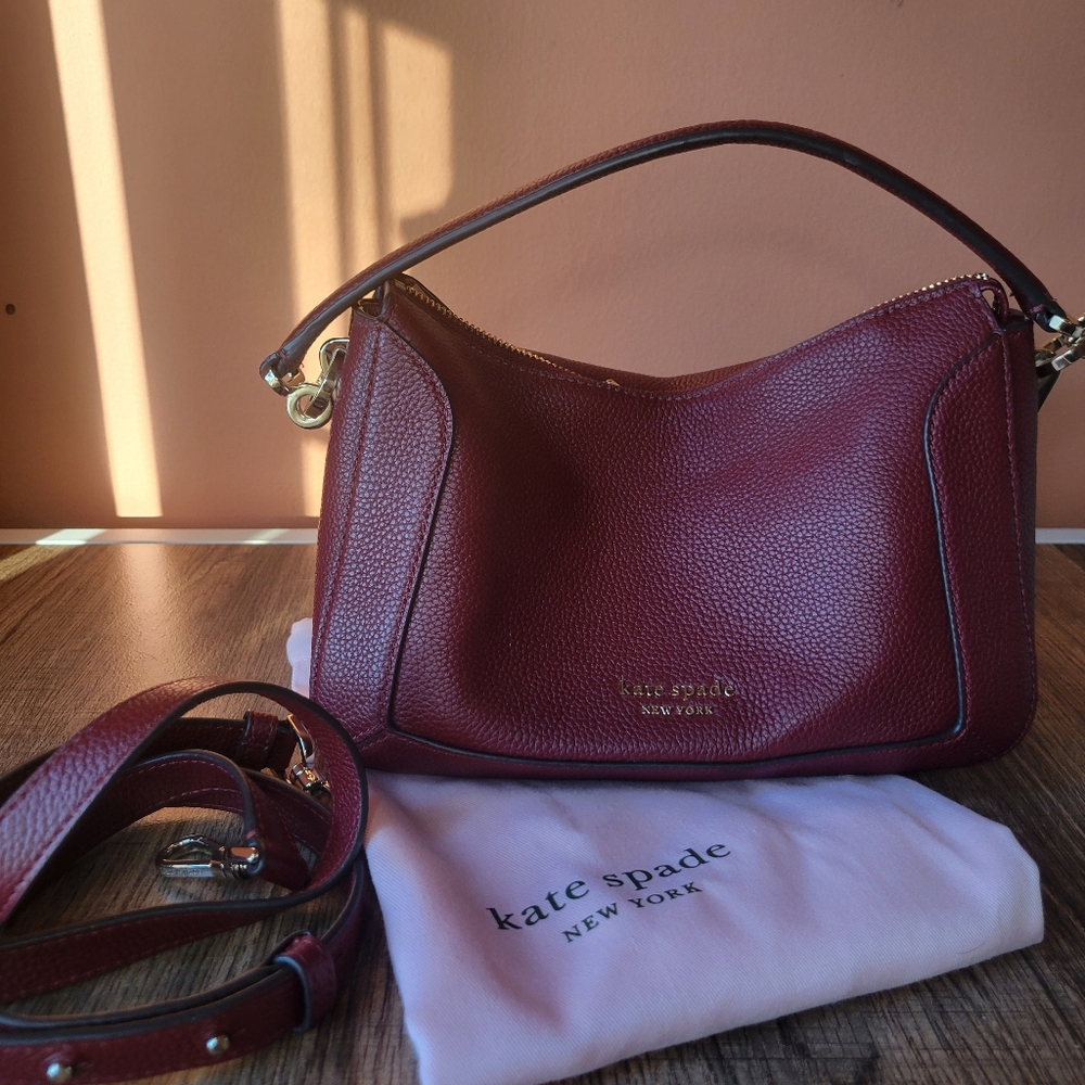 Kate Spade handbag deep red